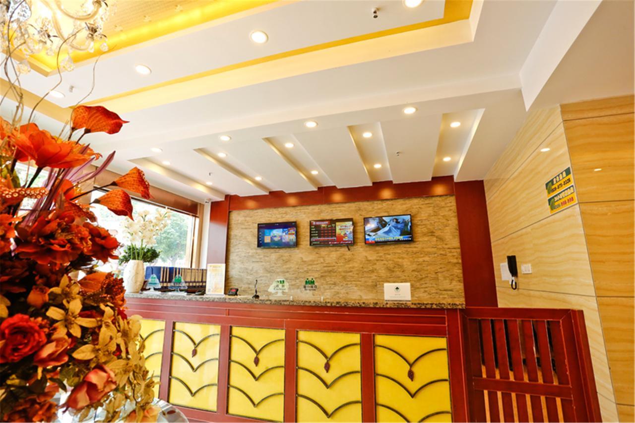 กรีนทรี อินน์ เหอเซอ มู่ตาน โร้ด บัส เทอร์มินัล สเตชั่น เอ็กเพรส โฮเต็ล Heze ภายนอก รูปภาพ