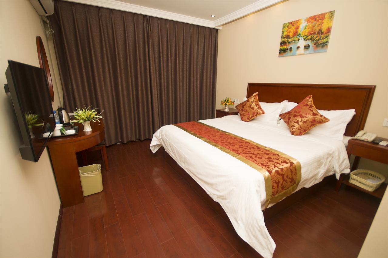 กรีนทรี อินน์ เหอเซอ มู่ตาน โร้ด บัส เทอร์มินัล สเตชั่น เอ็กเพรส โฮเต็ล Heze ภายนอก รูปภาพ